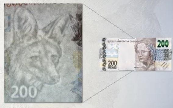 marca dagua nota 200