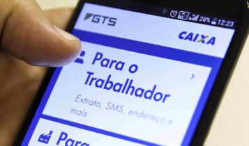 Aplicativo Caixa Econômica Federal- FGTS. Saldo do FGTS.