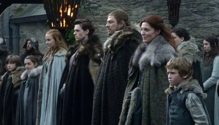 Família Stark em Game Of Thrones Família Stark em Game Of Thrones