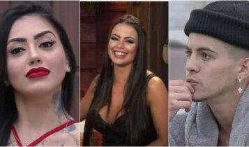 Imagem de Mirella, Victória e Biel em A Fazenda 12