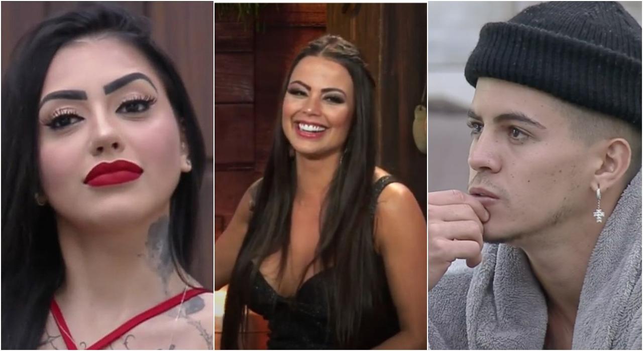 Imagem de Mirella, Victória e Biel em A Fazenda 12