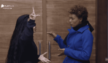 MC Mirella e Lidi Lisboa discutem em A Fazenda 12