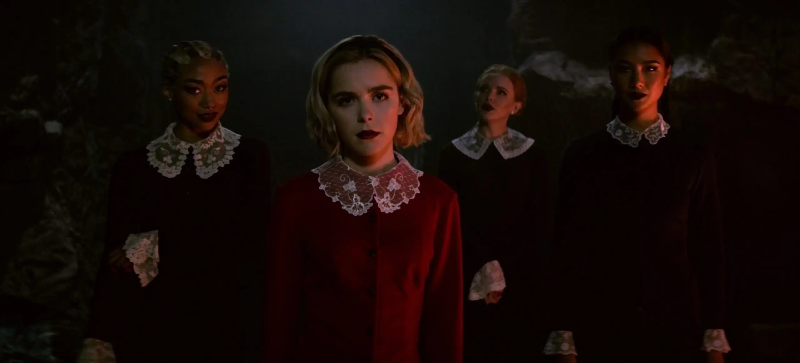 Imagem mostra personagem de "O Mundo Sombrio de Sabrina"
