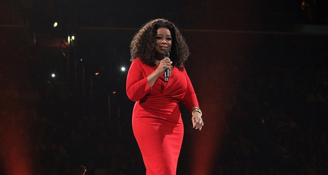 Oprah Winfrey em discurso