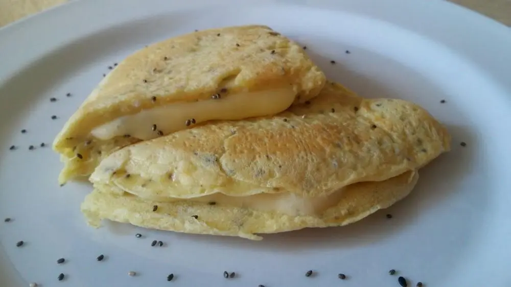 Chia no Pão de Queijo de Frigideira