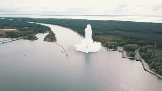 Polônia neutraliza bomba com data da Segunda Guerra Mundial