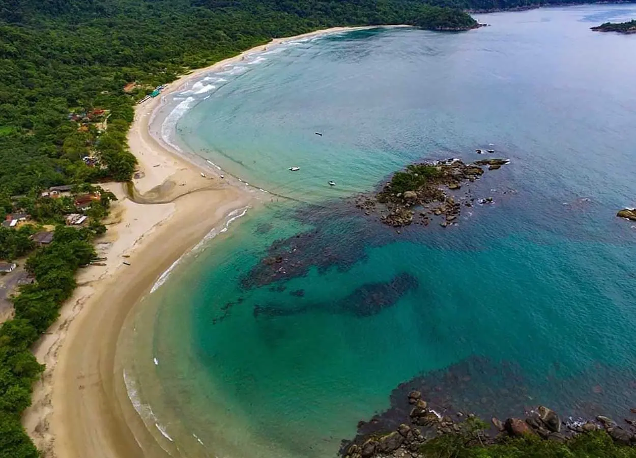 litoral norte Sao paulo praias desertas