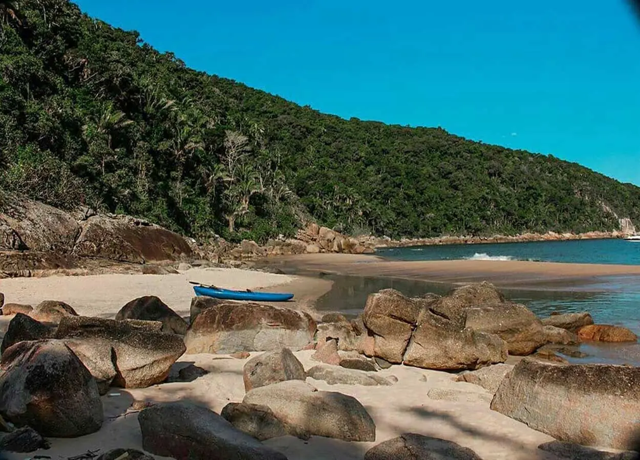 litoral sul SP saco do major praia