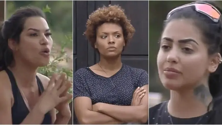 A Fazenda 2020: Lidi Lisboa toma partido em briga de Mirella e Raissa