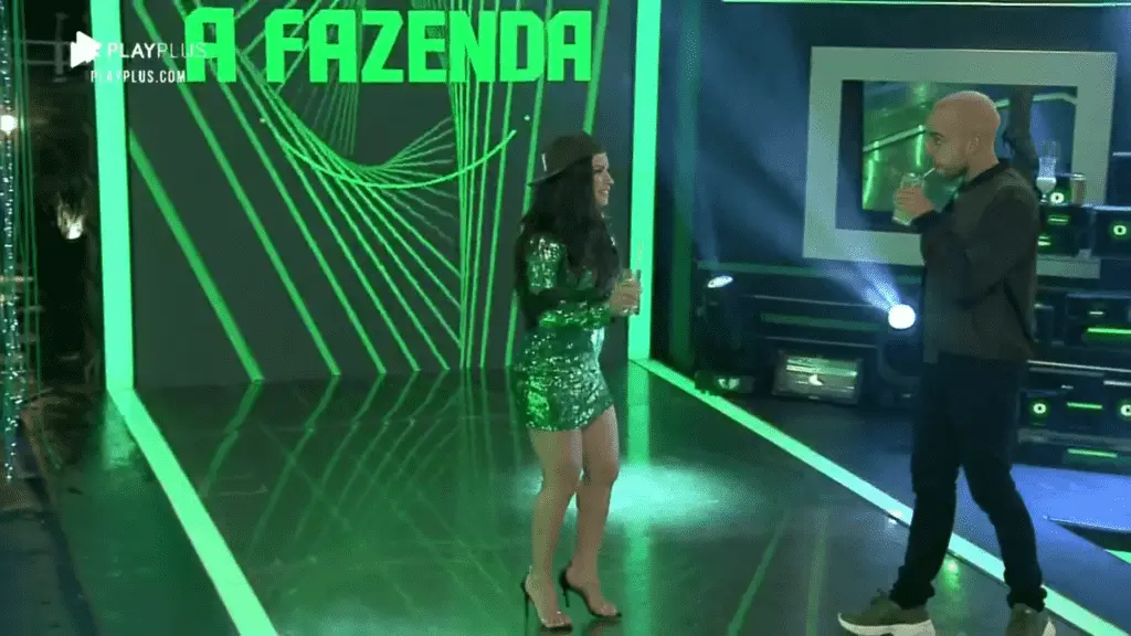 Imagem de Raissa e Lucas em A Fazenda 2020