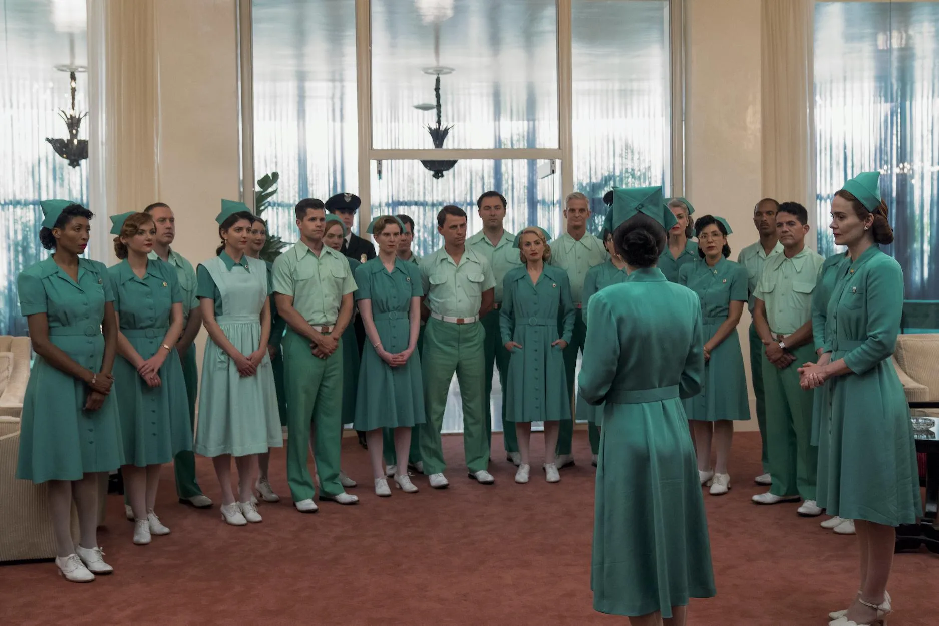 equipe de enfermagem da série
