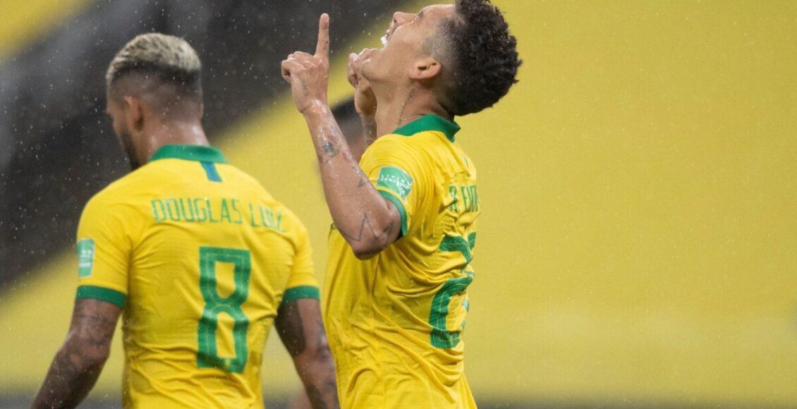 Firmino marca duas vezes em vitória do Brasil nas Eliminatórias Sul-americana