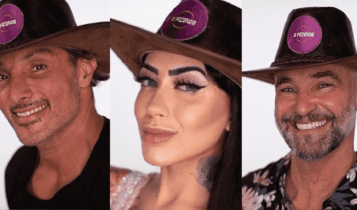 Juliano, Mirella e Mateus disputam a sexta prova do fazendeiro. Enquete A fazenda 2020