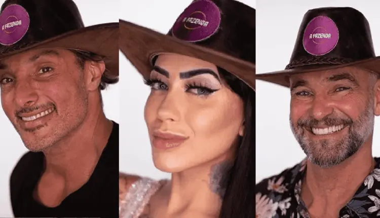 Juliano, Mirella e Mateus disputam a sexta prova do fazendeiro. Enquete A fazenda 2020