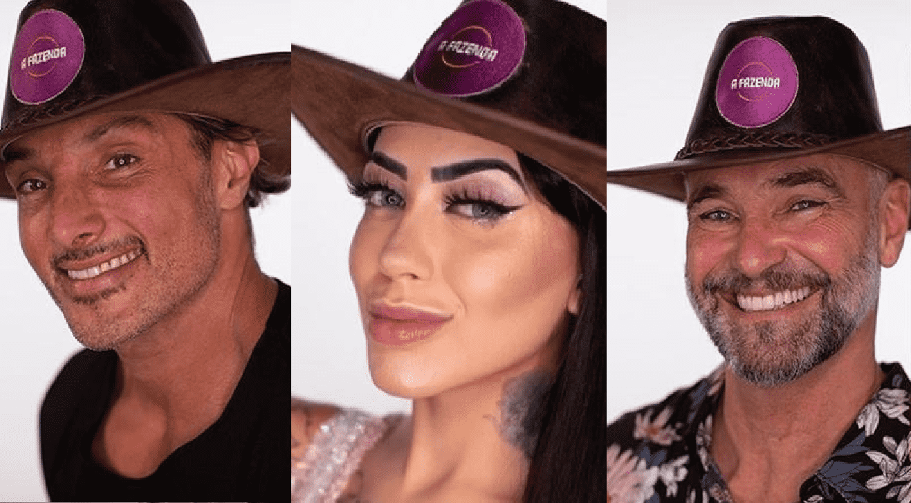 Juliano, Mirella e Mateus disputam a sexta prova do fazendeiro. Enquete A fazenda 2020
