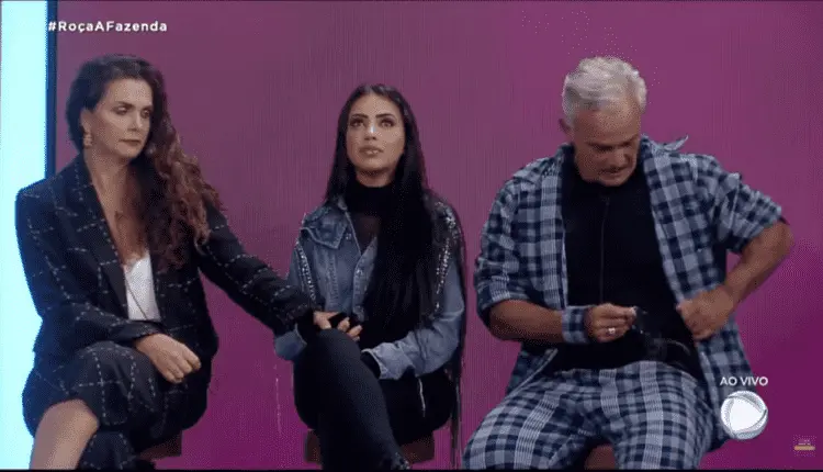 Luiza, Mirella e Mateus estão na sexta roça de A Fazenda 2020