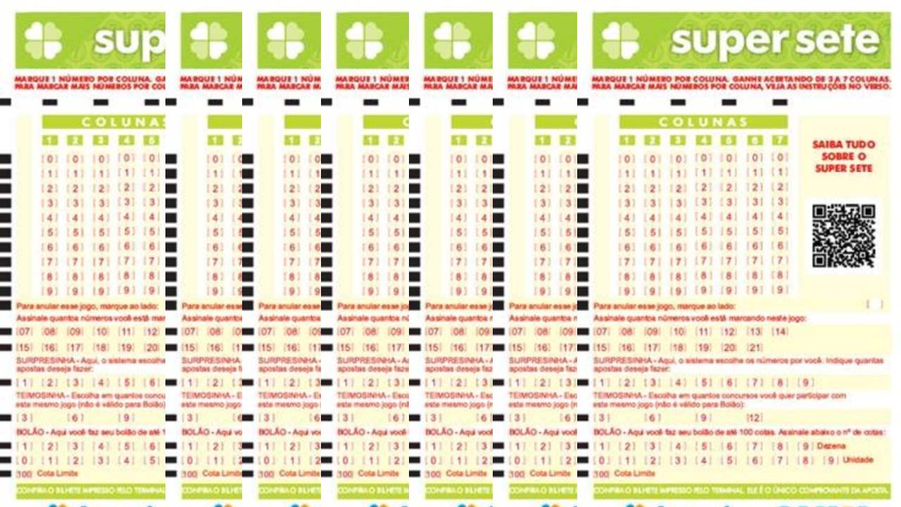 Resultado do Super Sete 85: números do sorteio de hoje (30/4)