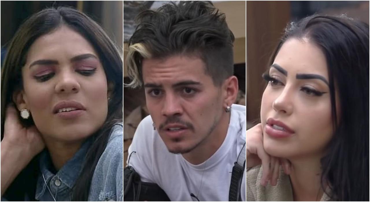 Tays, Biel e Mirella para a enquete a fazenda 12