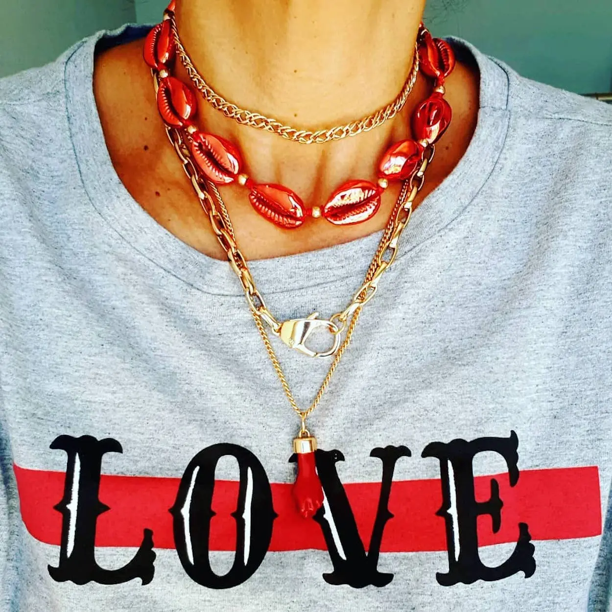 mix de colares para o verão 2021