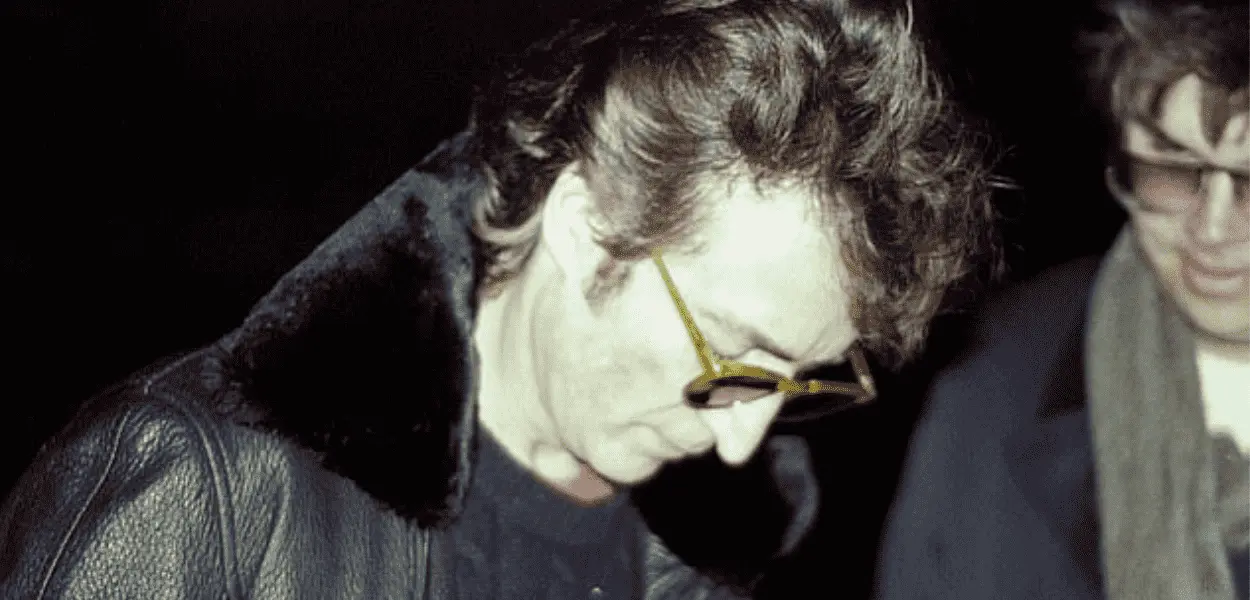 A última foto de John Lennon em vida