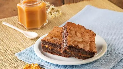 doce de leite com brownie