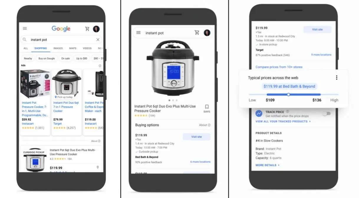 Comparador de preços do Google para usar na Black Friday 2020