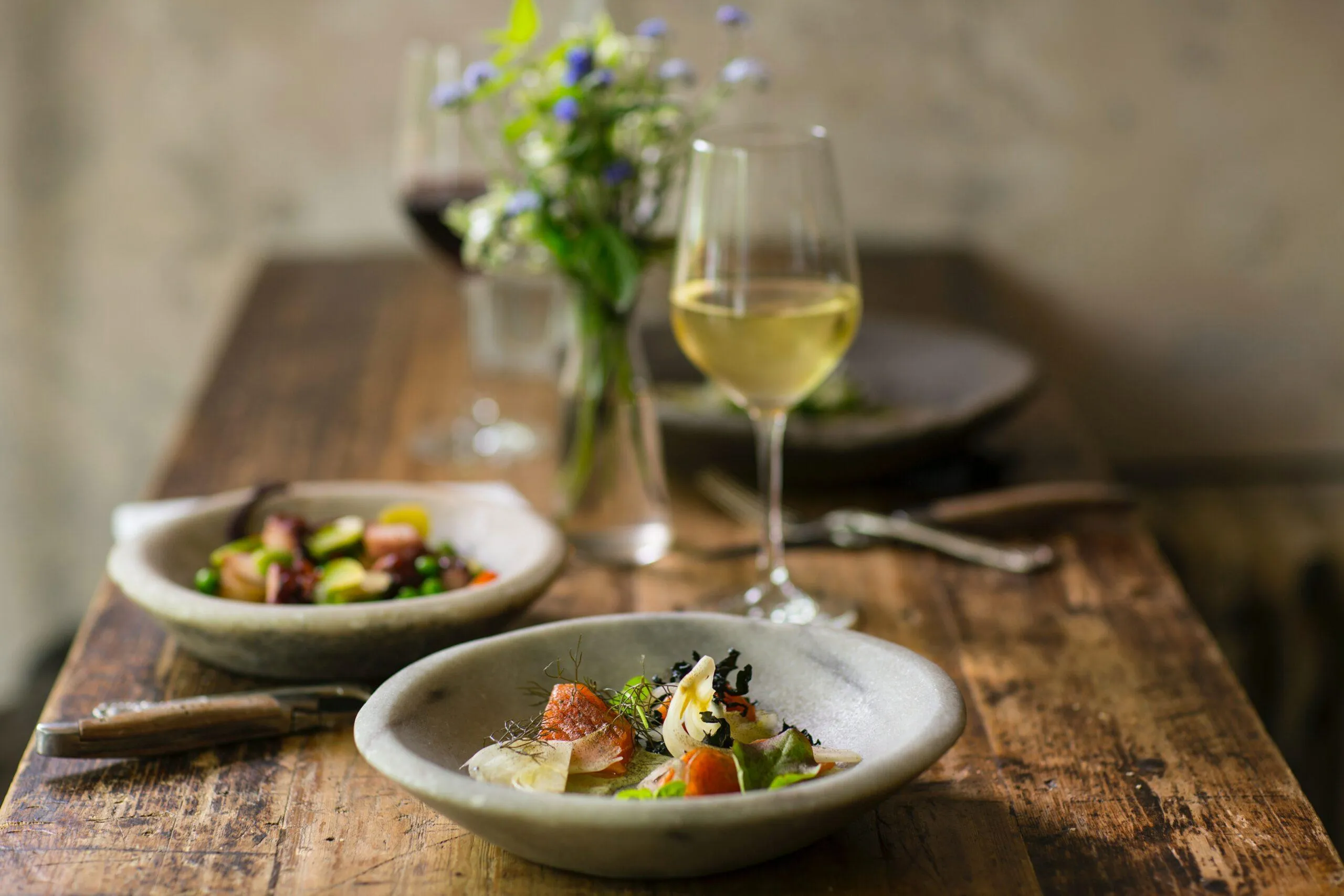 Saladas são opção para harmonização como harmonizar o vinho frisante