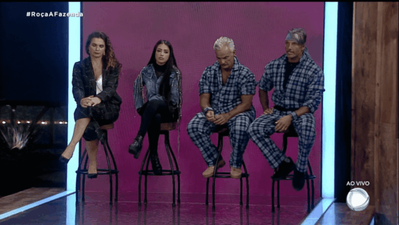 Enquete A Fazenda 12: Luiza, Mirella, Mateus ou Juliano, quem deve ser eliminado?