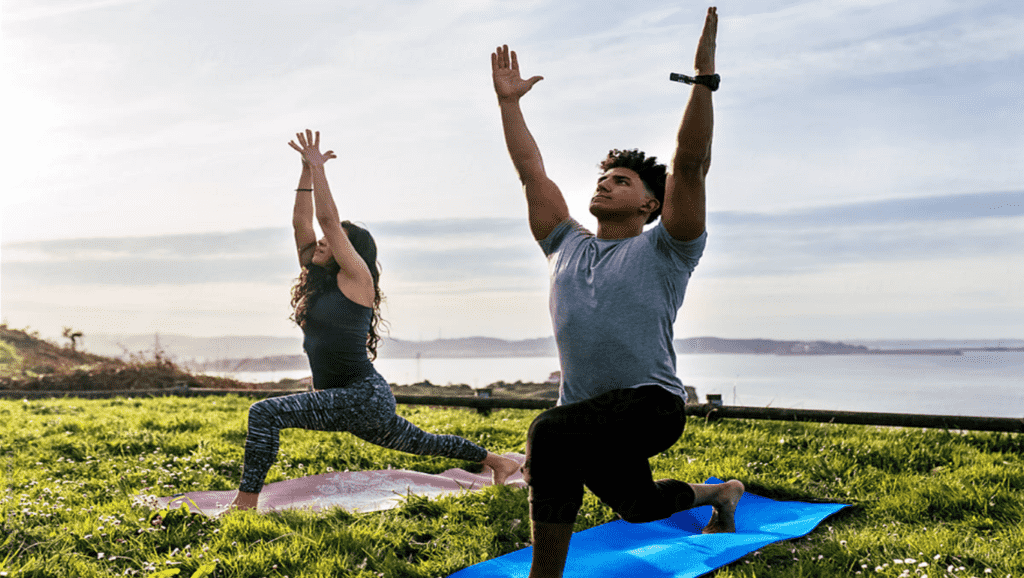 Yoga em dupla