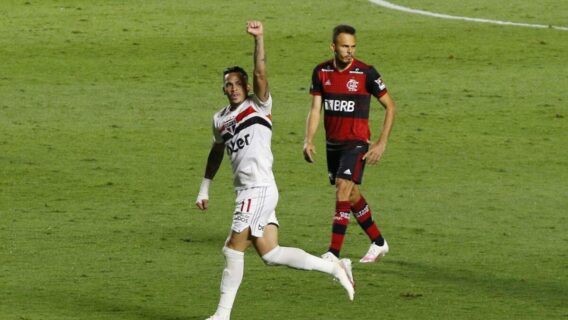 São Paulo faz 3 a 0 no Flamengo e está na semifinal da Copa do Brasil