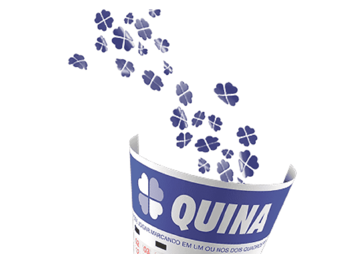 Resultado da Quina de ontem - A imagem mostra trevos de quatro folhas saindo de um volante da Quina