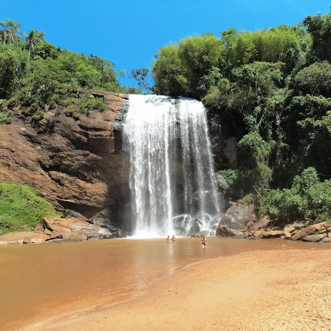 Imagem mostra Cachoeira Grande