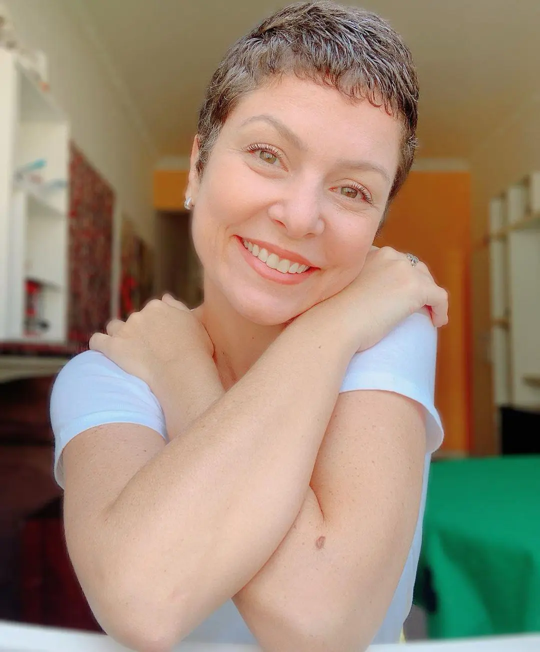 Imagem mostra rosto da Bárbara Borges