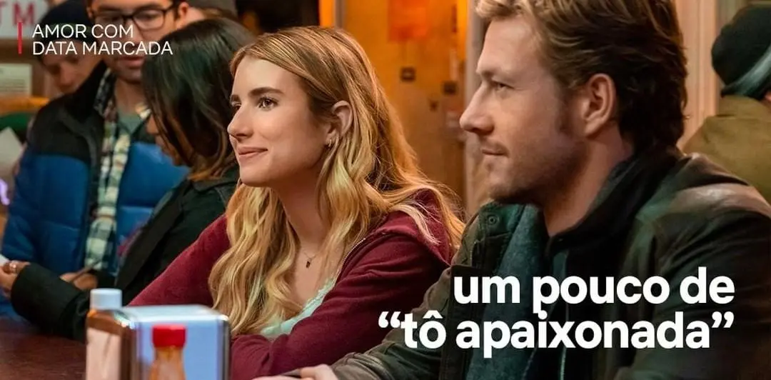 Imagem mostra sugestão de fim de ano da Netflix