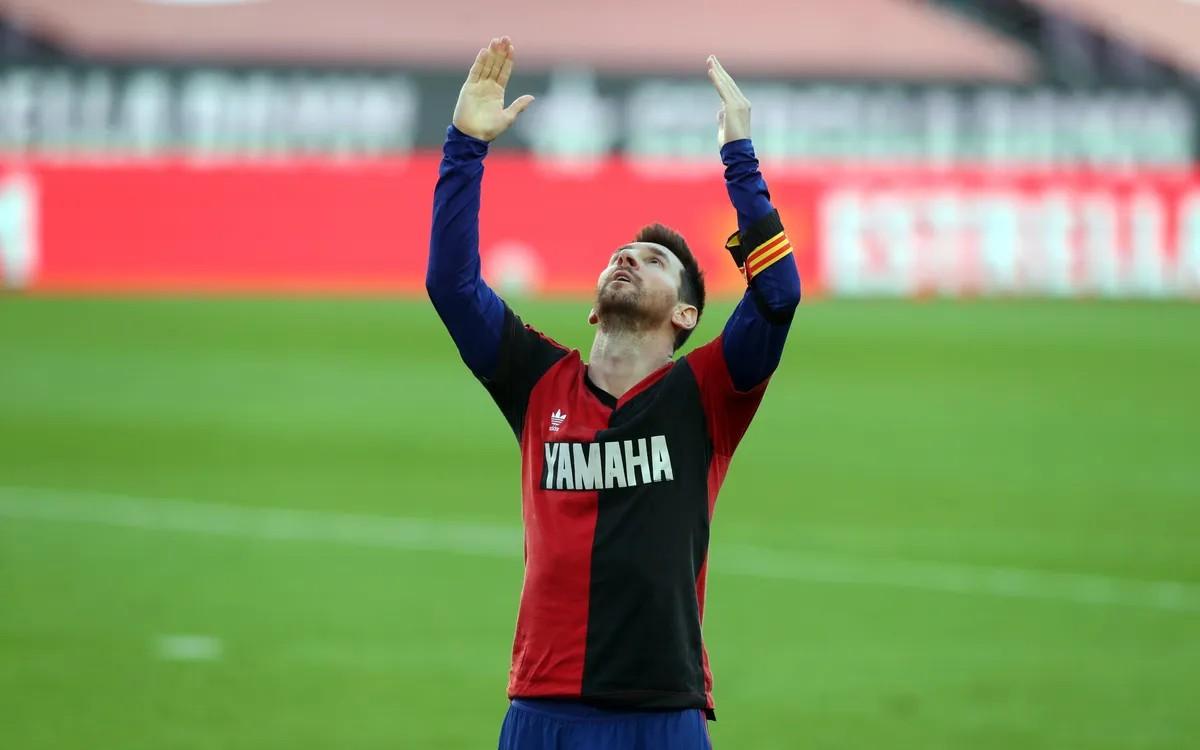 Messi faz homenagem para Maradona em goleada do Barcelona – ESPORTE NEWS