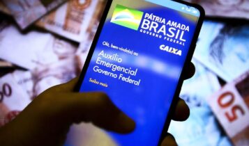 Aplicativo auxílio emergencial do Governo Federal.