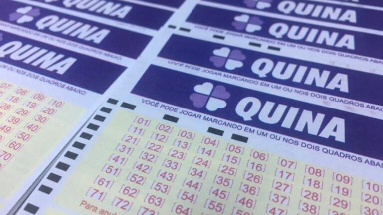 Quina 5474 acumula e prêmio vai a R$ 7 milhões na próxima segunda (25)