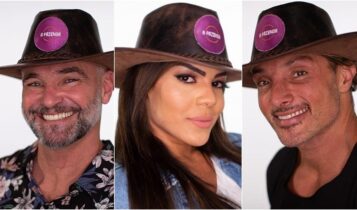 Imagem de Mateus, Tays e Juliano para Enquete A Fazenda 12