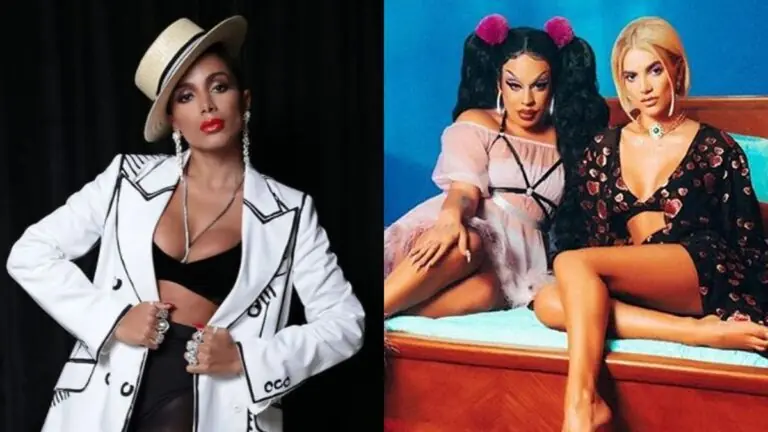 Anitta canta hit de Manu Gavassi com Gloria Groove e web vibra