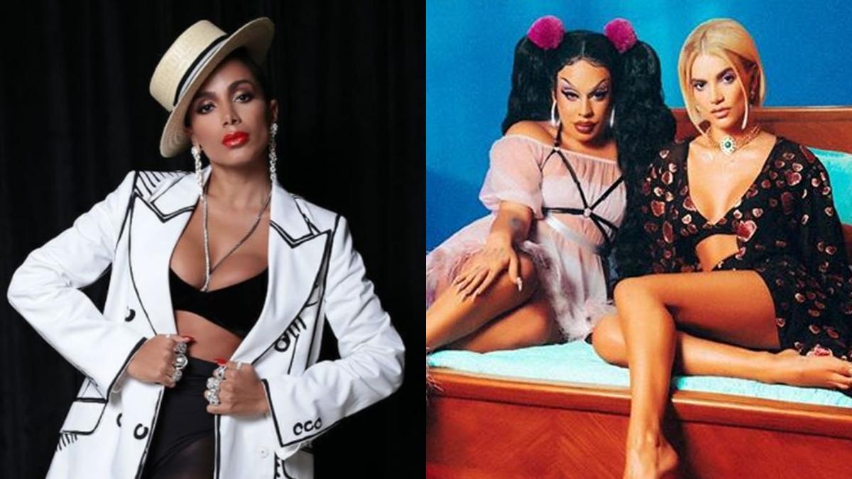 Anitta canta hit de Manu Gavassi com Gloria Groove e web vibra