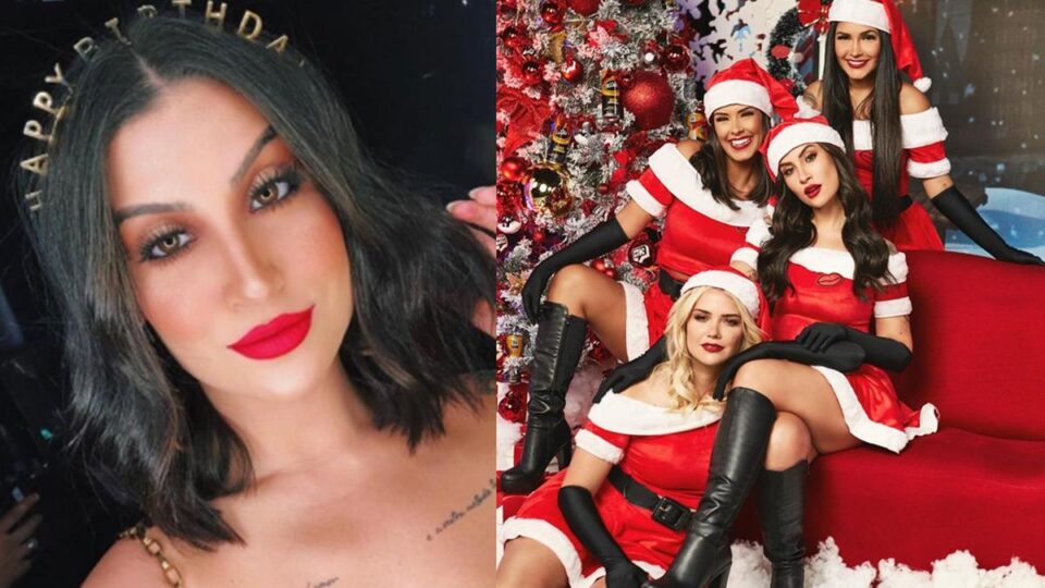 Na imagem a Bianca Andrade e mais ex-BBBs