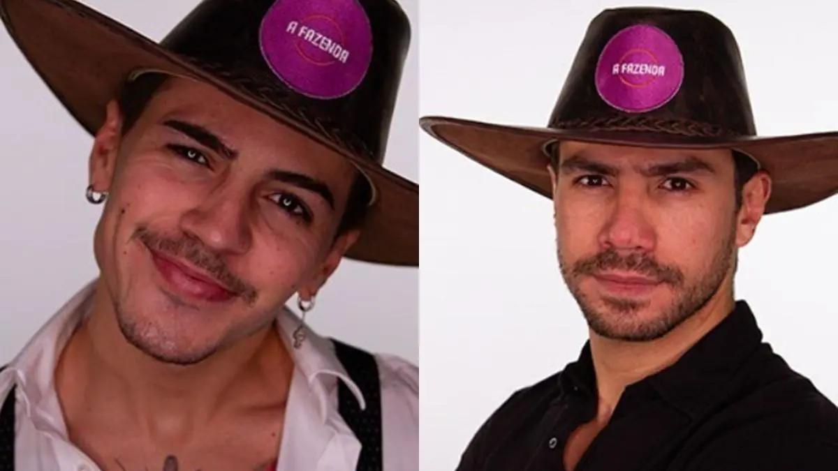 Biel e Mariano em Enquete A Fazenda 12