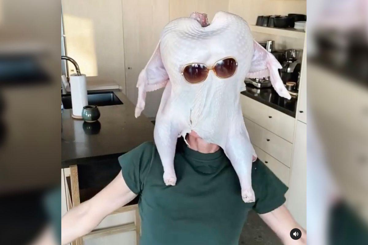 Courteney Cox recria cena