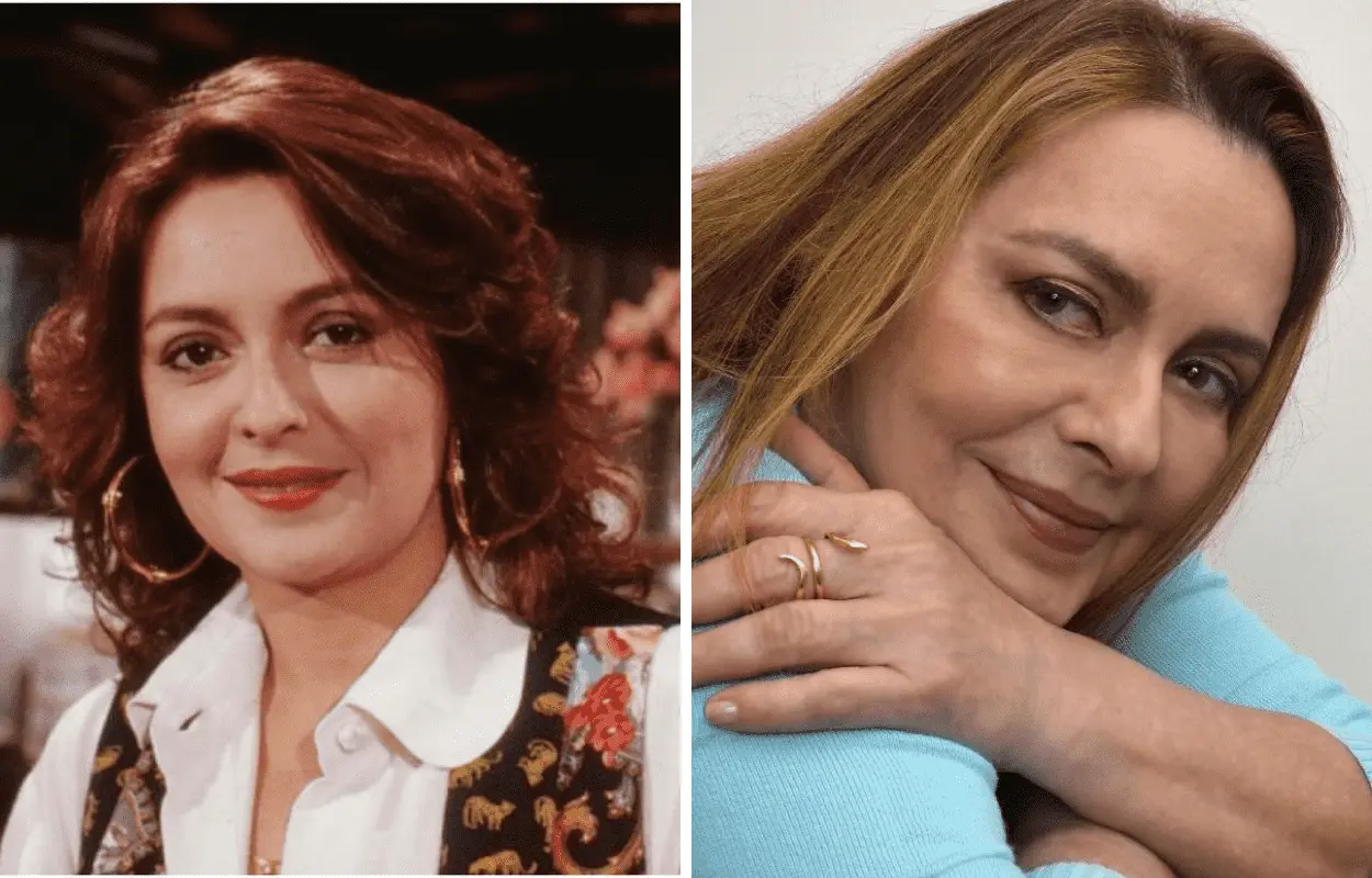 Imagem mostra antes e depois de Maria Zilda