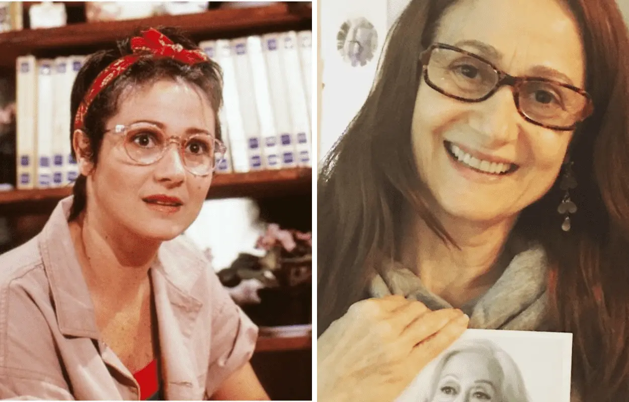 Imagem mostra antes e depois de Zezé Polessa