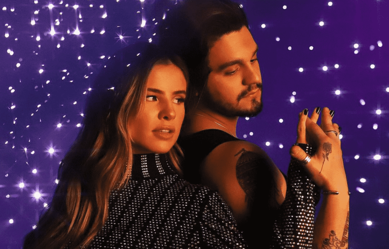 Imagem mostra Luan Santana e Giulia Be