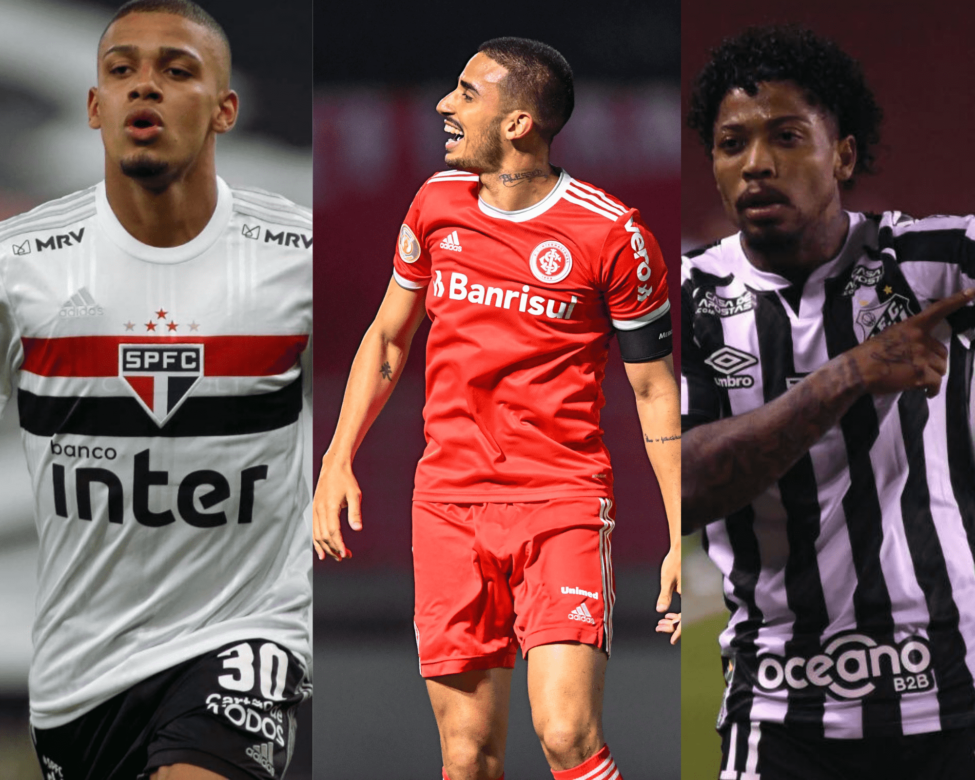 Imagem mostra jogadores mais escalados do Cartola FC
