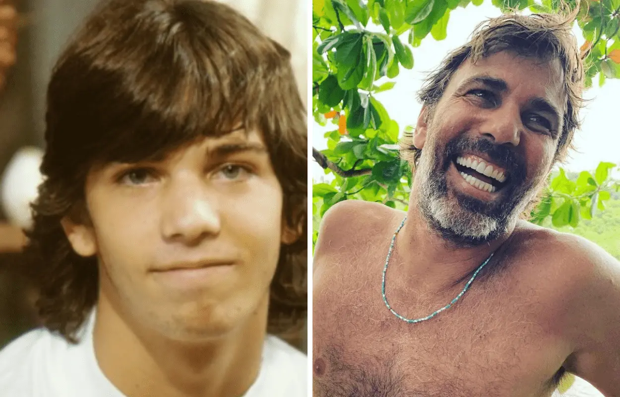 Imagem mostra antes e depois de Marcelo Faria