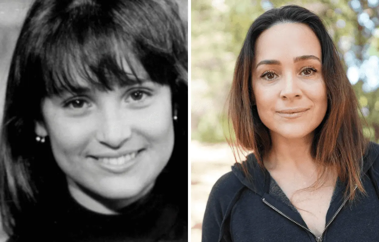Imagem mostra antes e depois de Gabriela Duarte