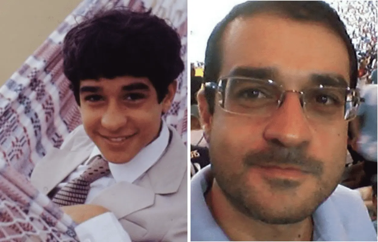 Imagem mostra antes e depois de Henrique Farias